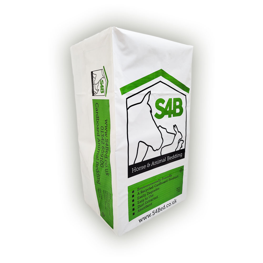 Single 20kg Bale – Recycled Cardboard Animal Bedding