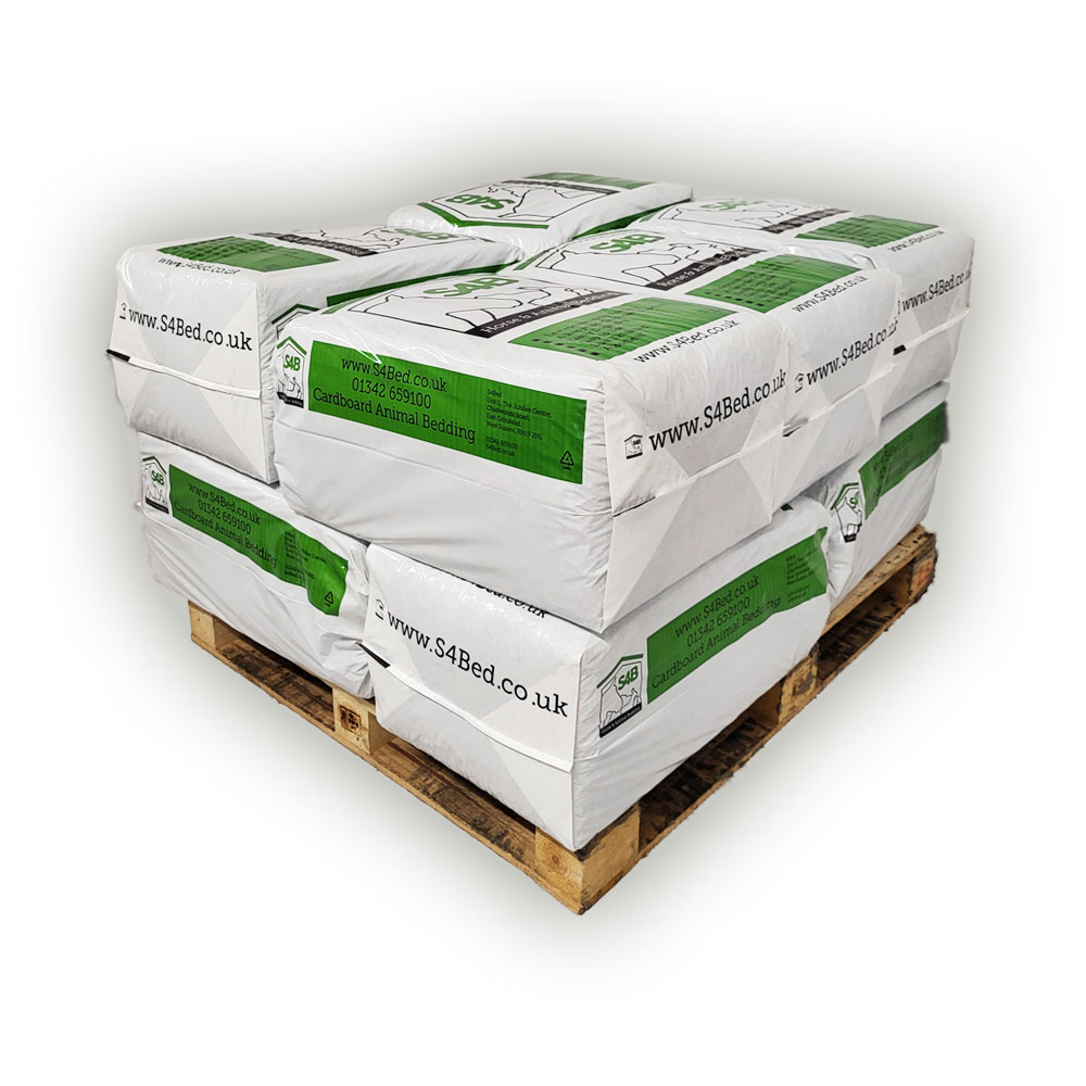 Trial 10 Bales – Recycled Cardboard Animal Bedding (20KG per Bale)